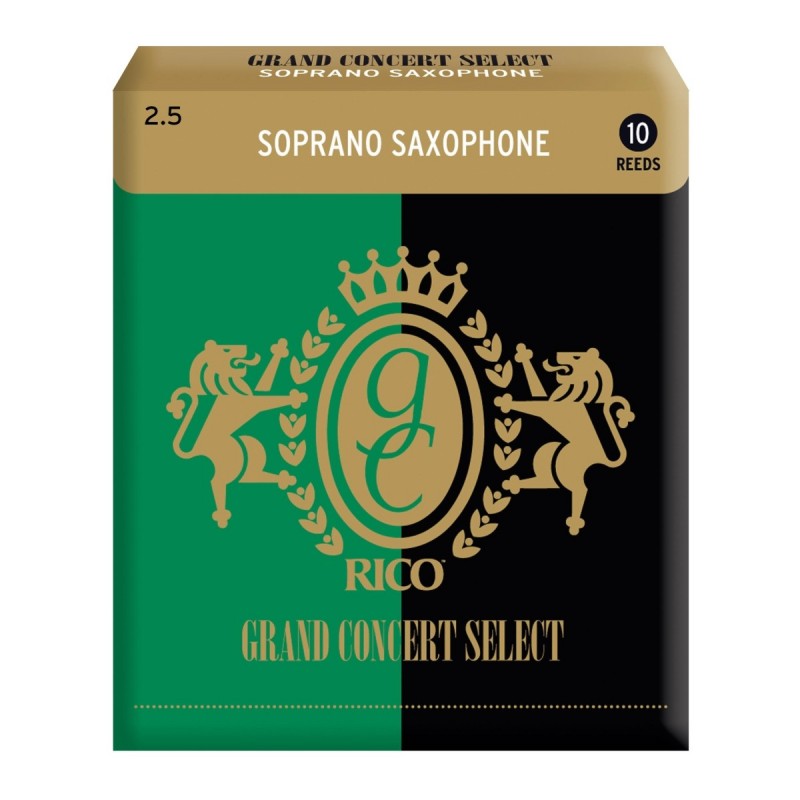 Ance per Sax Soprano Selezione Grand Concert, Misura 2.5, Confezione 10 pz