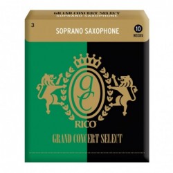 Ance per Sax Soprano Selezione Grand Concert, Misura 3.0, Confezione 10 pz