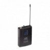 Sistema a Radiomicrofono Doppio UHF con 16+16 Canali, un microfono palmare e un microfono ad archetto con trasmettitore tascabil