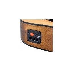 Chitarra acustica Orchestra cutaway con top in abete massello, rosetta incisa e preamp