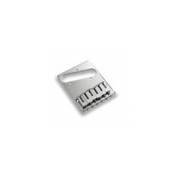 Ponte Fisso per Telecaster con sellette acciaio (10.8 mm) - Chrome