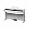 Pianoforte digitale verticale con tastiera da 88 tasti "Hammer Action" e finitura bianco satinato