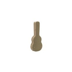 Astuccio rigido archtop con rivestimento in Snowflake per chitarra classica