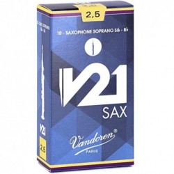 Confezione da 10pz di Ance per Sassofono Soprano 2,5 V21