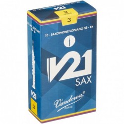 Confezione da 10pz di Ance per Sassofono Soprano 3 V21