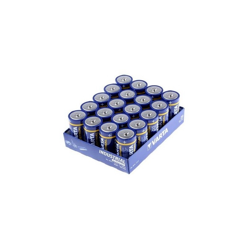 Batterie Alcaline C 1.5V (confezione da 20 pz)