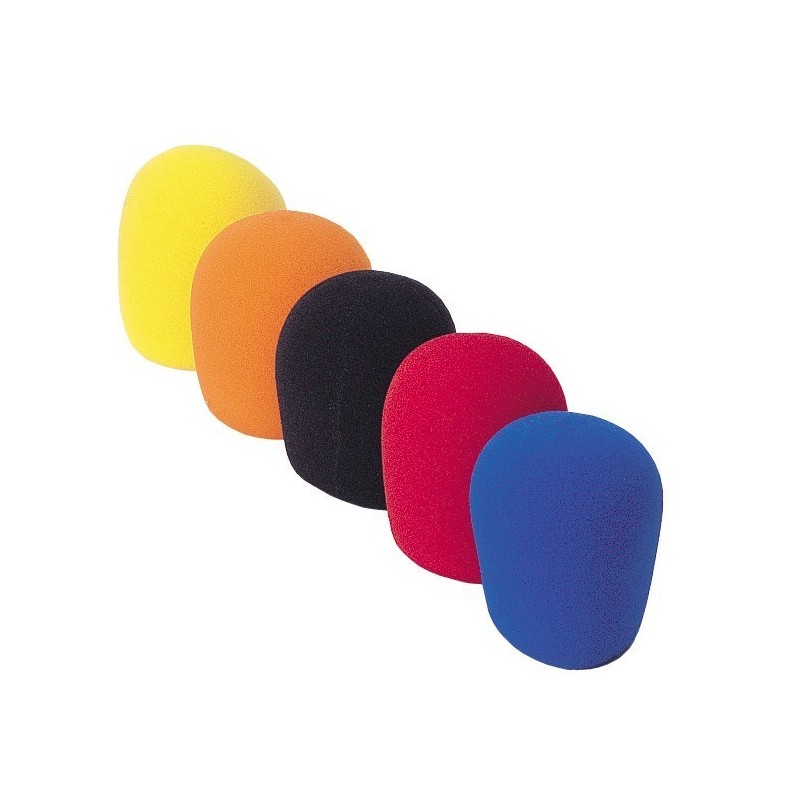 Confezione 5 Antivento colorati per Microfono dinamico testa sferica