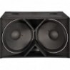 Subwoofer 2 x 15" 1.000W RMS