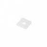 Placca Innesto Jack in ABS adatto per Les Paul (Bianco)