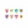 Cool Plecs - Refill Picks heavy Serie Peace&Love 72 pz