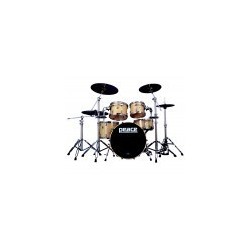 Drum Set 4 pcs in Acero Canadese con finiture laccate speciali