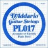 Plain Steel Guitar Single String, .017