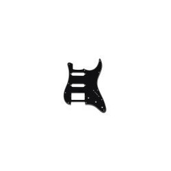 Mascherina per Chitarra Stratocaster, 3 Strati, Black, Humbucker