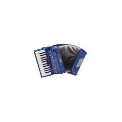 Fisarmonica 48 bassi 26 tasti Blu madreperla