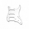 Mascherina per Chitarra Stratocaster, 3 Strati, Bianco, Humbucker