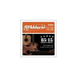 85/15 Bronze Acoustic Guitar Strings, Extra Light, 10-50