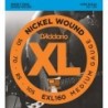 Nickel Wound Bass Guitar Strings, Medium, 50-105, Long Scale