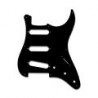 Mascherina per Chitarra Stratocaster, Monostrato, Black