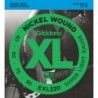 Nickel Wound Bass Guitar Strings, Super Light, 40-95, Long Scale