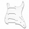 Mascherina per Chitarra Stratocaster, Monostrato, Argent White