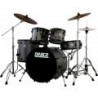 Drum Set 5 pcs in Mogano con finiture rivestite speciali