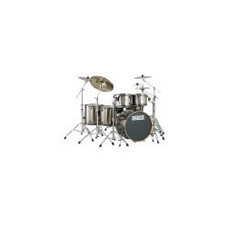 Drum kit 5 pcs in betulla con finiture rivestite speciali