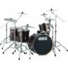 Drum kit 5 pcs in betulla con finiture rivestite speciali