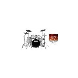 Drum Set 5 pcs in Acero Nord Americano con finiture laccate speciali