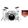 Drum Set 5 pcs in Acero Nord Americano con finiture laccate speciali