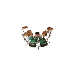 Drum Set 5 pcs in Acero Canadese con finiture laccate speciali