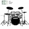 Drum Set 5 pcs in Acero Canadese con finiture laccate speciali