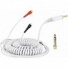 Spiral cord DeLuxe per Sennheiser HD 25 - 3.5m - bianco