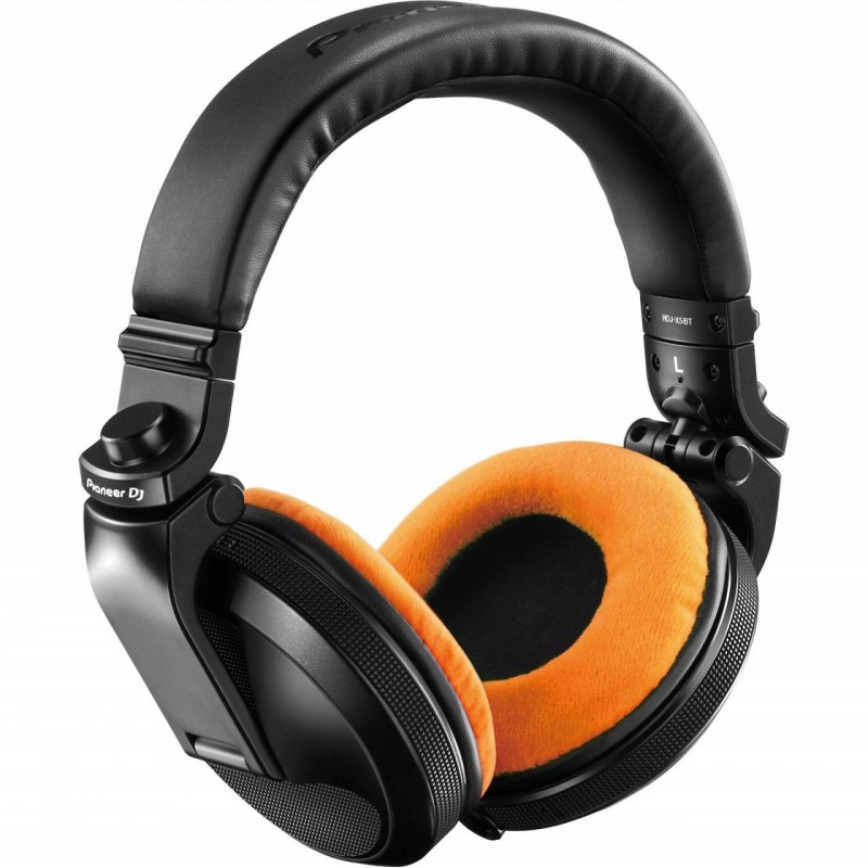 set di cuscinetti VELOUR per Pioneer HDJ-X - tangerine