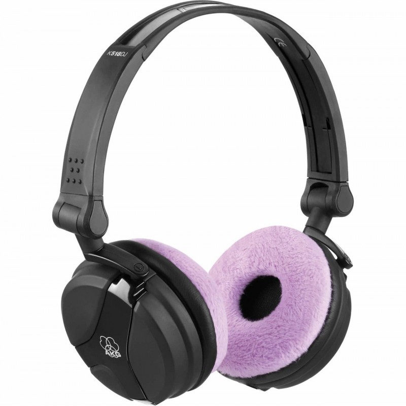 Set di cuscini TEDDY per AKG K518 DJ & K518 LE - porpora