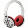 Set di cuscini VELOUR per Pioneer HDJ-500 - rosso