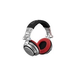 set di cuscinetti VELOUR per Sony MDR-V700 DJ e Allen & Heath XD53/ XD2-53 - rosso