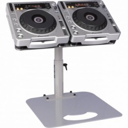 P-800/2 - Pro Stand 2x Pioneer CDJ-800 - argento