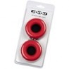 Set di cuscini HD-2500 / 3000 - PVC - rosso