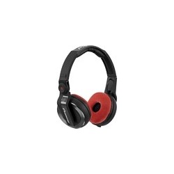 Set di cuscini VELOUR per Pioneer HDJ-500 - rosso