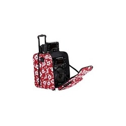 CD Trolley Premium Flower - rosso/nero