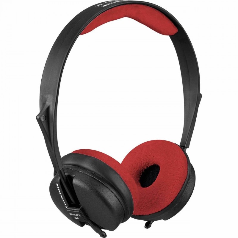 Set di cuscini TEDDY per Sennheiser HD 25 SP - rosso