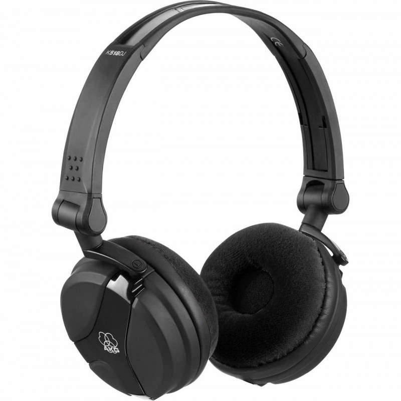 Set di cuscini VELOUR per AKG K518 DJ & K518 LE  - nero