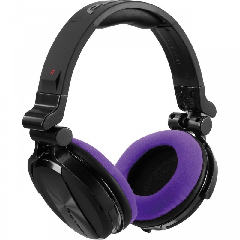 Set di cuscini VELOUR per Pioneer HDJ-1500 - viola