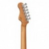 Chitarra elettrica double cutaway con 2 single coil + humbucker splittabile e meccaniche autobloccanti (equipaggiata Wilkinson,