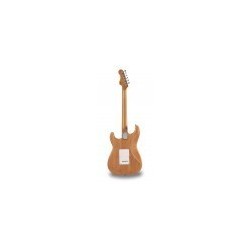 Chitarra elettrica double cutaway con 2 single coil + humbucker splittabile e meccaniche autobloccanti (equipaggiata Wilkinson,