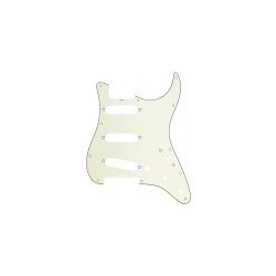 Fender Parts Battipenna Stratocaster Vintage S/S/S 11 fori di montaggio Mint Green, a 3 strati