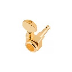 Bloccaggio Stratocaster® / Telecaster® Staggered Tuning Machines (Gold), confezione da 6