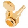 Bloccaggio Stratocaster® / Telecaster® Staggered Tuning Machines (Gold), confezione da 6