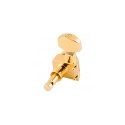 Bloccaggio Stratocaster® / Telecaster® Staggered Tuning Machines (Gold), confezione da 6