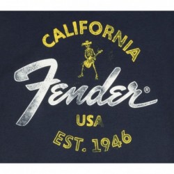 T-shirt blu Fender® Baja, blu, XXXL
